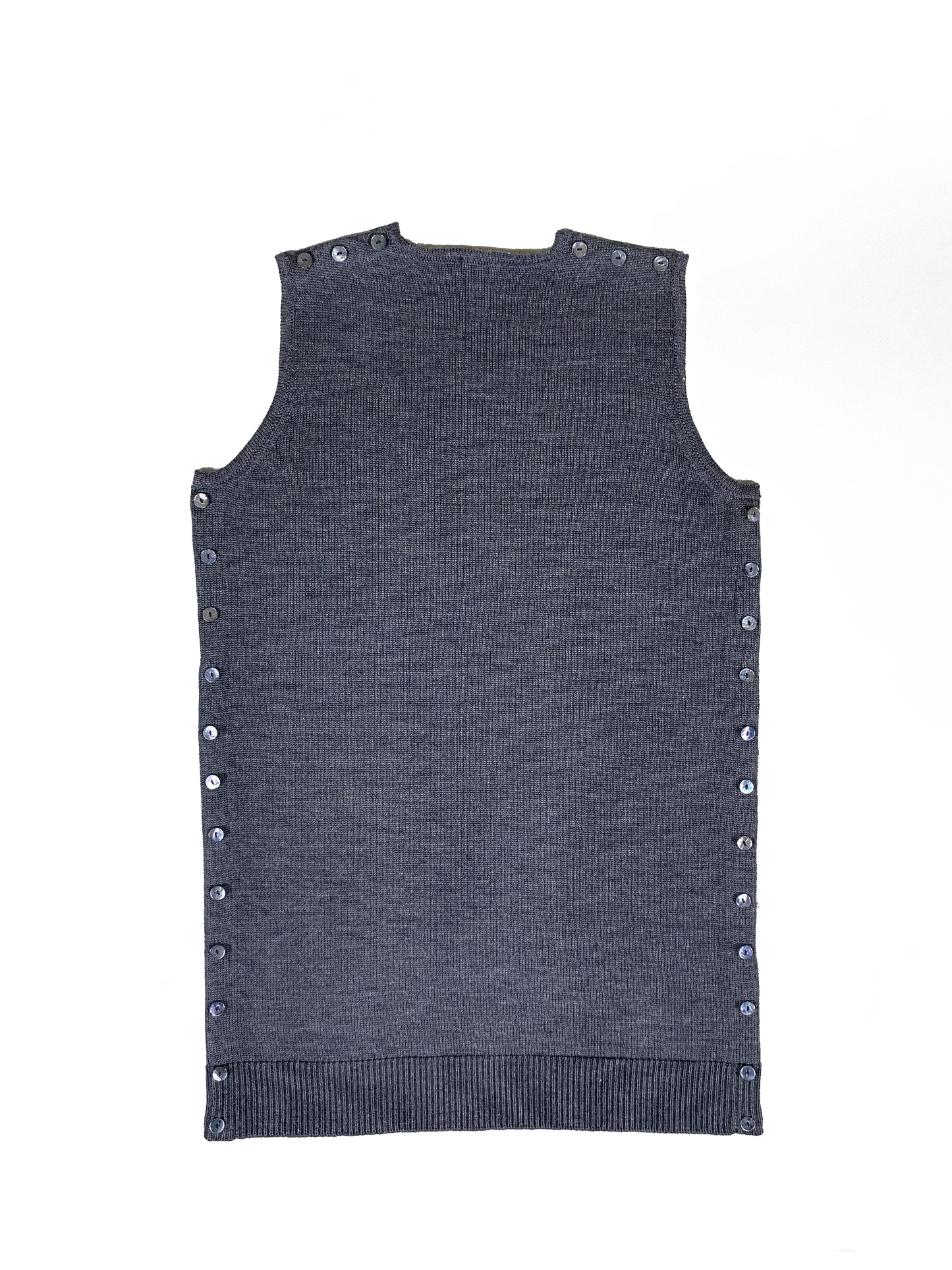Dos robe Cassiopée gris anthracite