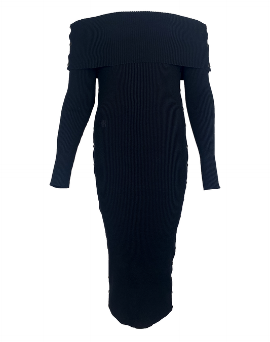 Robe Céphée devant noir